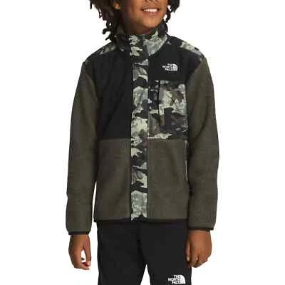 Chaqueta Mashup The North Face Boys Forrest Polar Nueva Taupe Talla Nueva con Etiquetas Pequeña (7/8) Foto 1 de 4