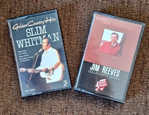 Slim Whitman & Jim Reeves cassettes - Picture 1 of 1