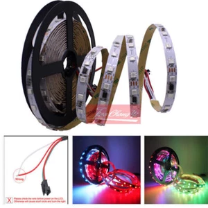 24V WS2811 60LEDs/m RGB LED light stirp Addressable Digital  non-waterproof 5M - Picture 1 of 7