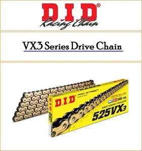 Honda RVF 750 R 1994-1997 [DID Gold VX3 Series Motorcycle Chain] - Picture 1 of 1