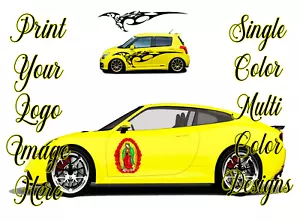 20"x40" 50" 60" 70" MultiColor UVDecals Signs Vehicles Logos Images Personalized - Bild 1 von 4