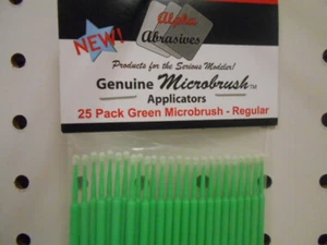 Accessories Abrasives Genuine Microbrush Applicators #1302 Green Regular - Picture 1 of 3