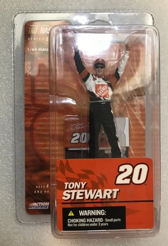 NEW - SEALED / TONY STEWART # 20 / NASCAR Series 1 McFARLANE TOY Figure Cover