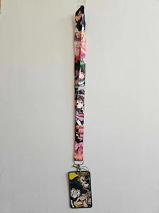 MY HERO ACADEMIA SCHLÜSSELBAND MIT AUSWEISHALTER SCHLÜSSELANHÄNGER ANIME NEU - Bild 1 von 1