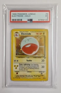 *** Electrode - Holo - 2/64 - Pokemon Jungle Set - PSA 3 - Free P&P *** - Picture 1 of 2