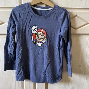 Super Mario Pullover Oberteil Gr 110/116 TCM - Bild 1 von 4