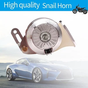 Car Horn 3 Variable Sound Customized Electric Horn for Chrome Silver Digital12V - Bild 1 von 10