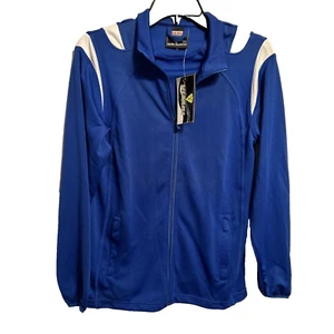 Vizari Boys Jacket, Royal/White, Youth Medium - Picture 1 of 3
