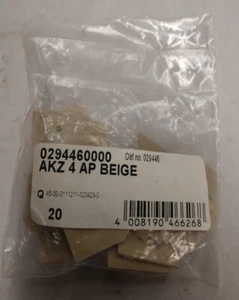 (26 PCS)WEIDMULLER - 0294460000 AP AKZ4 Terminal End Plates - New Open box - Picture 1 of 4