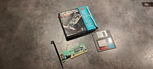 Carte réseau RTL8139C with floppy disk - Photo 1/4