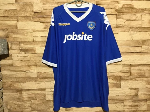 PORTSMOUTH 2010 2011 Home Football Shirt Soccer Jersey Kappa Sz 4XL Cover