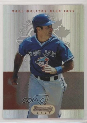 1995 Bowman's Best Red Refractor Paul Molitor #17 HOF - Image 1 of 2