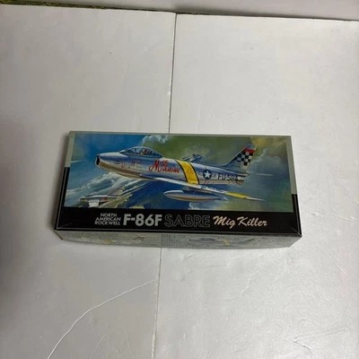 Fujimi F 86F SABRE Mig Killer 1/48 Scale Model Kit Aircraft Fighter Jet - Image 1 of 4
