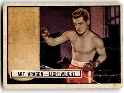 1951 Topps Ringside #16 Art Aragon Boxing (low grade) NO RESERVE! - Image 1 of 2
