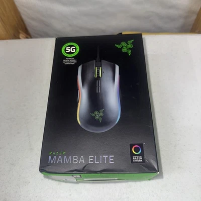 Razer Mamba Elite Gaming Mouse 5G True 16,000 DPI Optical Sensor - Image 1 of 4