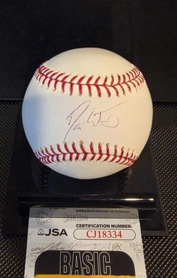 Darrin Erstad Los Angeles Angels Signed Autographed ROMLB Baseball JSA coa - Image 1 of 3