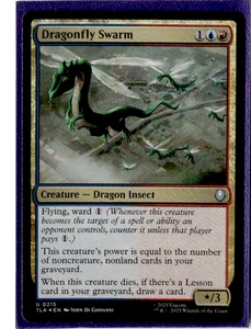 Dragonfly Swarm - Foil - 0215 - MTG X Avatar The Last Airbender - Picture 1 of 1