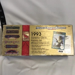 TSR SERIES 1: ADVANCED DUNGEONS & DRAGONS (2nd Ed, 1993) Complete Card Set - Picture 1 of 9
