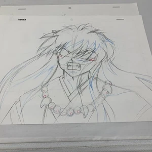 Inuyasha Anime Movie Production Sketch original sketch Demon Inuyasha - Picture 1 of 4