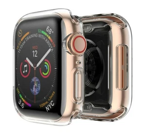 Screen Protector Cover TPU Case Apple Watch Series 1/2/3/4/5/6 SE 38/40/42/44mm - Picture 1 of 20