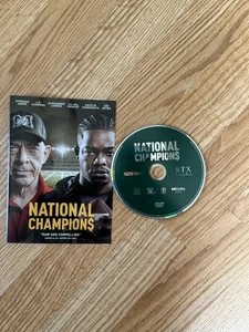National Champions (2021) DVD & Art NO CASE Sports Football Jk Simmons - Imagen 1 de 3