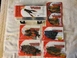 Yum Craw Bug Kit komplett und 6 Packungen Yum Craws sortiert neu - Bild 1 von 9