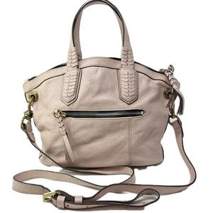 orYANY Cassie Pebbled Leather Mini Convertible Satchel ~ Pink Blush BEAUTIFUL! - Picture 1 of 19