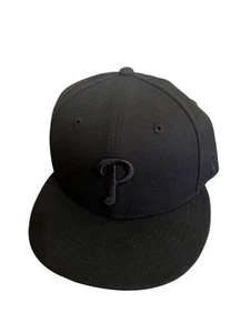 Philadelphia Phillies NE MLB Basic Snapback Mütze - Schwarz/Schwarz - Bild 1 von 4