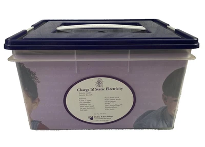 Delta Education Science In A Nutshell Charge It Electricidad Estática STEM Kit Comp Foto 1 de 4