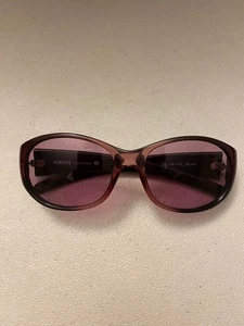 Nuevas sin etiquetas Gafas de sol vintage para mujer Versace púrpura elegantes dulces y femeninas - Imagen 1 de 10