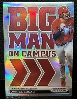 2022 Panini Prizm Draft Picks - Big Man on Campus Daniel Susac #BMC-DS (RC) - Image 1 of 2