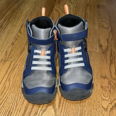 Bota de Senderismo Keen Kids Targhee Boundless Fácil Encendido Azul y Gris Talla 6 Foto 1 de 4