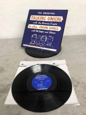 Pete Seeger & Chorus  The Almanac Singers – The Original Talking Union LP (FL48) - Image 1 of 4