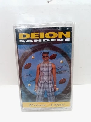 Deion Sanders - Prime Time (1995 Cassette) Rare 90s Hip Hop Coach Prime - SEALED - Image 1 of 4