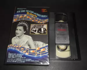 Roberta (VHS, 1935) Fred Astaire Irene Dunne Rare Musical MGM Big Box Clamshell - Picture 1 of 4