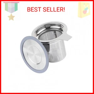 Vaincre Extra Fine Mesh Tea Infuser/Strainer, Stainless Steel Loose Leaf Tea Ste - Picture 1 of 2
