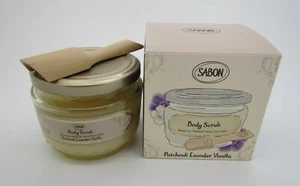 Patchouli Lavender Vanilla SABON Body Scrub 11.3 oz - Picture 1 of 1
