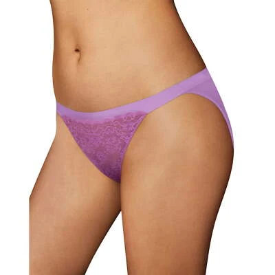 Maidenform One Fab Fit Tailored String Bikini Panty DMFFSB Lavender Sp. Sz.2XL/9 - Image 1 of 4