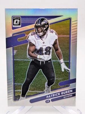 💥 2021 PANINI DONRUSS OPTIC PATRICK QUEEN SILVER HOLO PRIZM #130 BALTIMORE - Image 1 of 2
