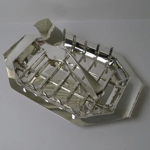 Versilbertes Spargel Servierset von Walker and Hall - Bild 1 von 10