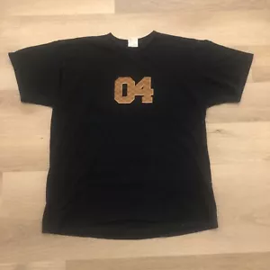 Vintage 90s Y2K FOURSTAR Skateboards Classic 04 Logo T Shirt XL Black Rare - Picture 1 of 9