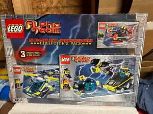 New 2002 Lego Alpha Team 65118 Secret Mission Collectors Pack SEALED - Picture 1 of 11