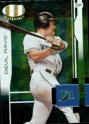2003 Leaf Certified Materials Aubrey Huff 181 Devil Rays - Image 1 of 2