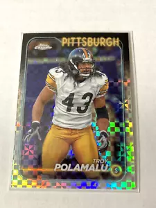 2024 TOPPS CHROME FOOTBALL ROOKIE RC & STARS X-REFRACTOR U-PICK (1-300) - Foto 1 di 52