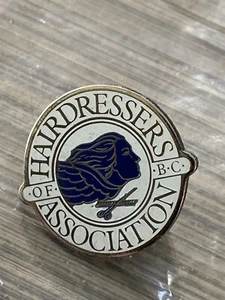 Hairdressers Association of BC British Columbia Canada Lapel Pin - Picture 1 of 2