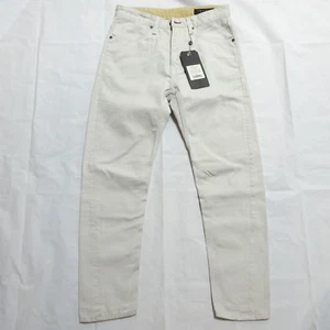 NUEVOS JEANS DE MEZCLILLA DE ALGODÓN INGENIERO DE RIBETE JAPONÉS RAG & BONE STONE - Imagen 1 de 5