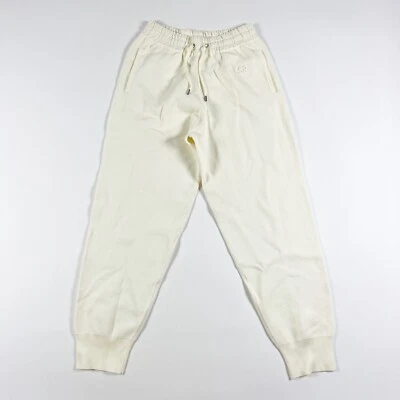 Pantalón jogger Sandro Bristol SFPPA00943 mezcla de algodón tejido elástico tobillo corto crudo  Foto 1 de 4