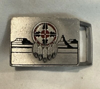 HOMBRE MUJER Nativo Americano Indio Atrapasueños Suroeste De Colección Hebilla de Cinturón Foto 1 de 3