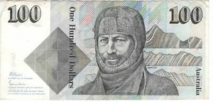 AUSTRALIA $100 Dollars VF/XF Banknote (1985) P-48b Johnston-Fraser Prefix ZBE - Picture 1 of 2