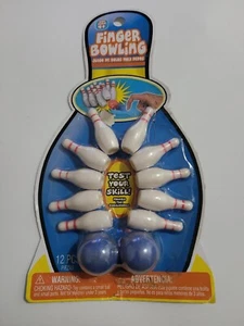 Ja-Ru Spielzeug Finger Bowling Spiel 12 Stck. AA - Bild 1 von 4